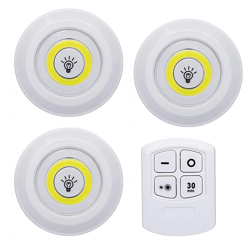 Lot de 3 lumières LED
